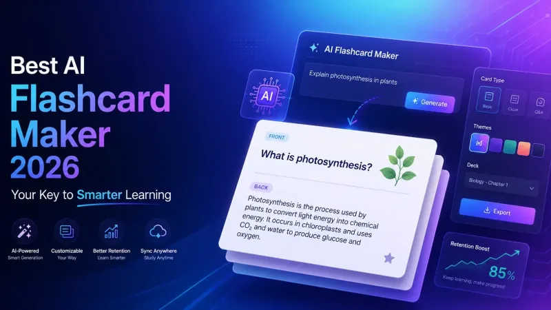 Next-Level Education Innovation: Unlocking Academic Success with Advanced AI Flashcard Maker Solutions