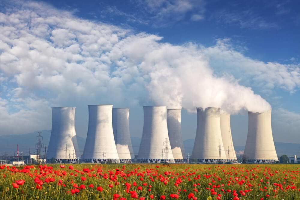 nuclear power: Providing high-energy output with minimal emissions.