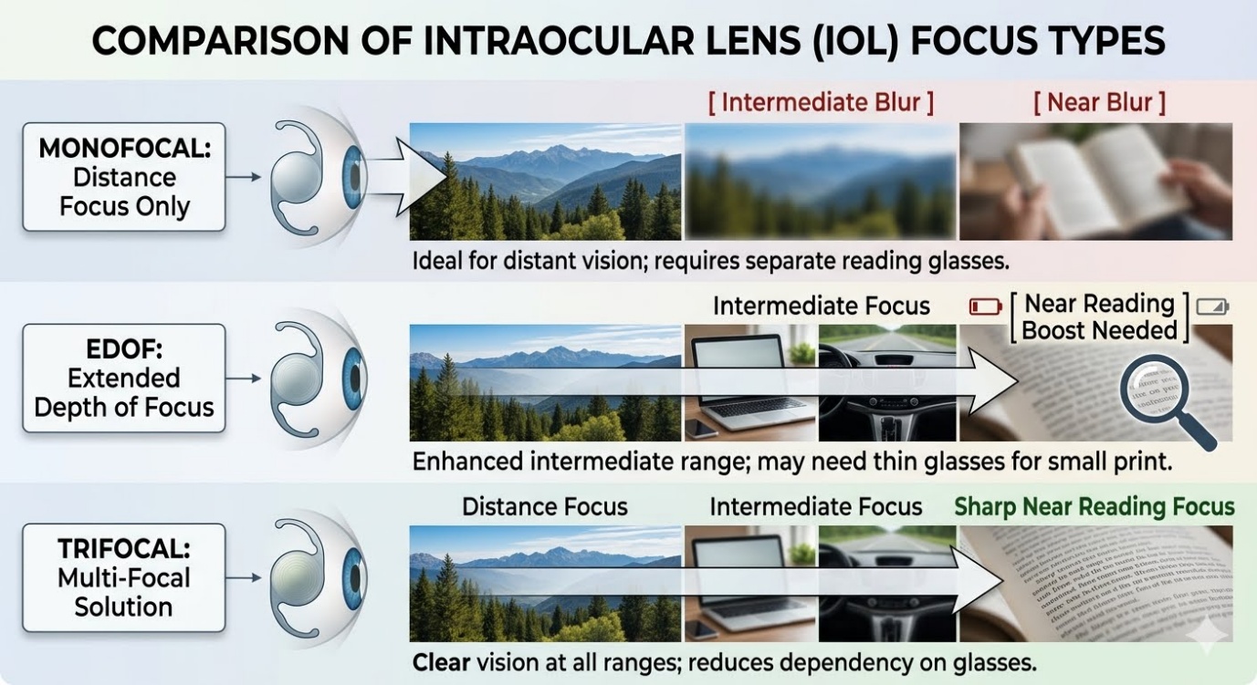Choosing the Right Cataract Surgery and Premium Lens (IOL) in Mira Road